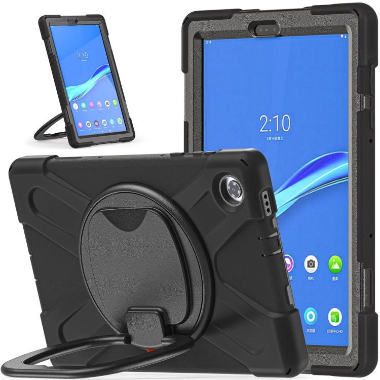 Silicone + PC Protective Case with Holder & Shoulder Strap, For Lenovo Tab M10 HD 2020 X306X/F, For Lenovo Tab M10 Plus, For Lenovo XiaoXin Pad 11 / Pad 11 Plus 2021 / Pad 2022, For Samsung Galaxy Tab Active Pro / 4 Pro / 5 Pro...