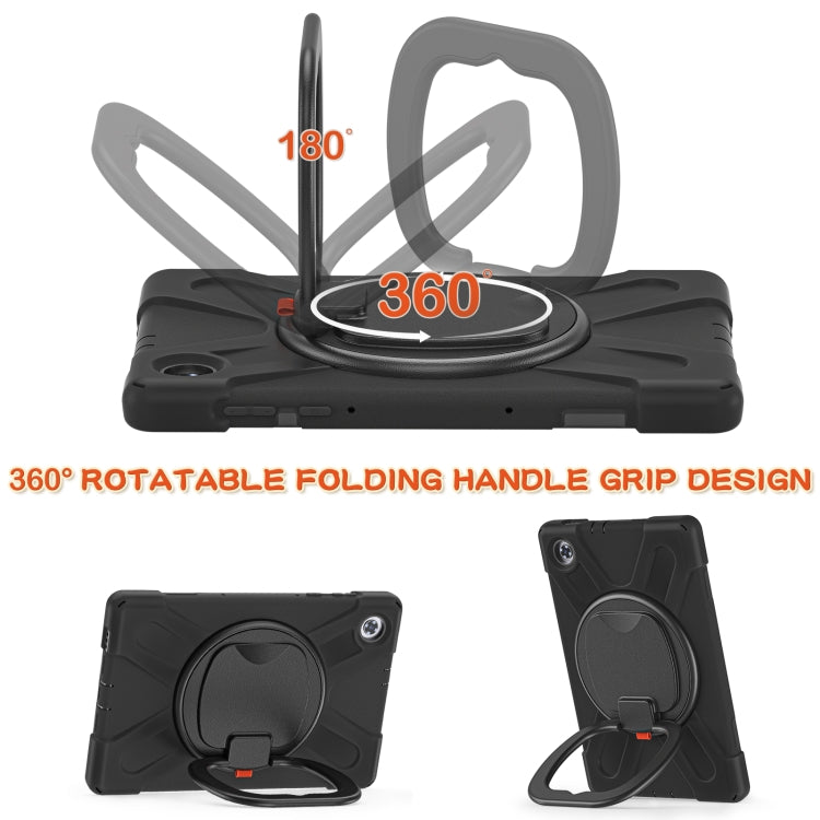 Silicone + PC Protective Case with Holder & Shoulder Strap, For Lenovo Tab M10 HD 2020 X306X/F, For Lenovo Tab M10 Plus, For Lenovo XiaoXin Pad 11 / Pad 11 Plus 2021 / Pad 2022, For Samsung Galaxy Tab Active Pro / 4 Pro / 5 Pro...