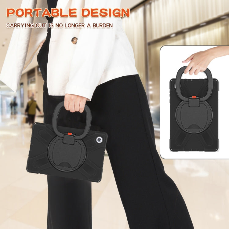 Silicone + PC Protective Case with Holder & Shoulder Strap, For Lenovo Tab M10 HD 2020 X306X/F, For Lenovo Tab M10 Plus, For Lenovo XiaoXin Pad 11 / Pad 11 Plus 2021 / Pad 2022, For Samsung Galaxy Tab Active Pro / 4 Pro / 5 Pro...