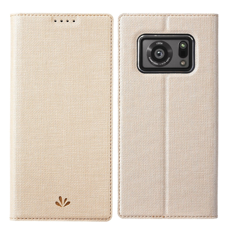 ViLi DMX Series Shockproof TPU + PU Leather Magnetic Attraction Horizontal Flip Case with Card Slot & Holder, For Sony Xperia 5 III, For Sharp Aquos R6
