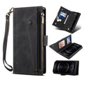 Retro Frosted Horizontal Flip Leather Case with Holder & Card Slot & Wallet & Zipper Pocket & Lanyard, For iPhone 12, For iPhone 12 mini, For iPhone 11 Pro Max, For iPhone 11 Pro, For iPhone X & XS, For iPhone XR
