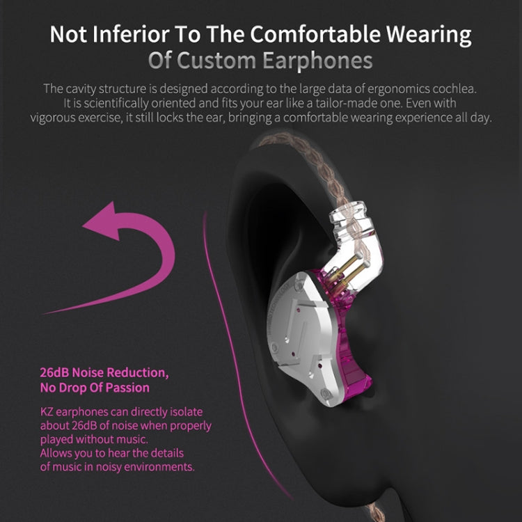 KZ ZS10 Pro 10-unit Ring Iron Gaming In-ear Wired Earphone,, ZS10 Pro Standard Version(Black), ZS10 Pro Standard Version(Blue), ZS10 Pro Standard Version(Streamer Blue), ZS10 Pro Standard Version(Glare Gold), ZS10 Pro Standard Version(Purple)          ...