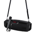 New Rixing NR-6012M Bluetooth 5.0 Portable Outdoor Karaoke Wireless Bluetooth Speaker with Microphone & Shoulder Strap, NR-6012M(Black), NR-6012M(Red), NR-6012M(Blue), NR-6012M(Green)