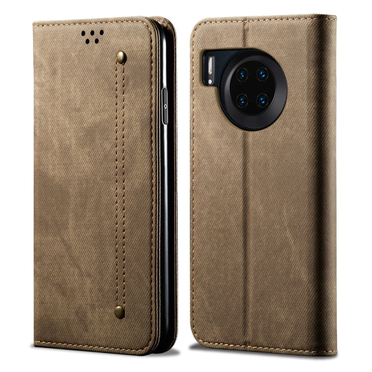 Denim Texture Casual Style Horizontal Flip Leather Case with Holder & Card Slots & Wallet, For OPPO A9 / F11, For OPPO Reno 2, For Huawei Mate 30, For Huawei P30 Pro, For Huawei P30, For Huawei P Smart Z / Y9 Prime