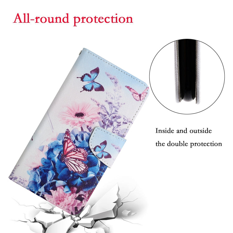 Painted Pattern Horizontal Flip Leather Case with Holder & Card Slot & Wallet, For iPhone 12 / 12 Pro