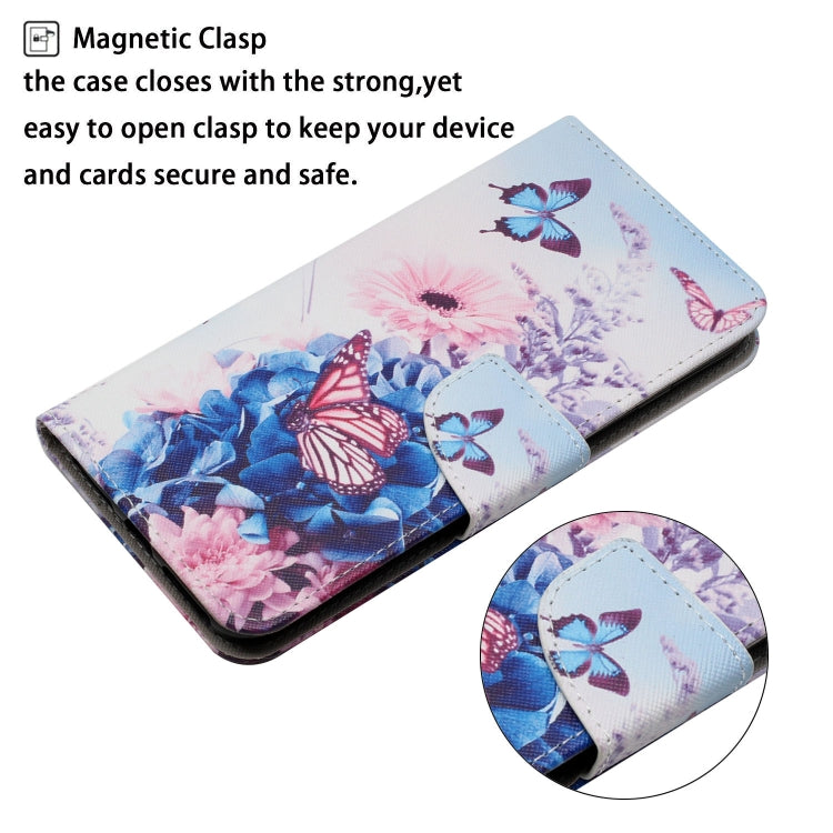 Painted Pattern Horizontal Flip Leather Case with Holder & Card Slot & Wallet, For iPhone 12 mini