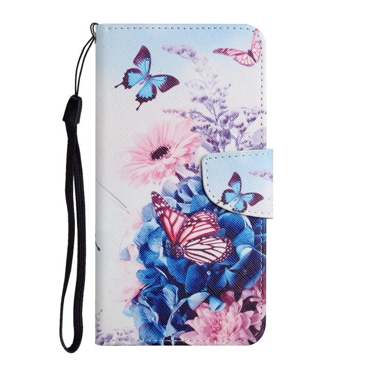 Painted Pattern Horizontal Flip Leather Case with Holder & Card Slot & Wallet, For iPhone SE 2022 / SE 2020 / 8 / 7