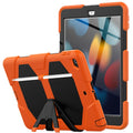 Shockproof Colorful Silicone + PC Protective Case with Holder & Pen Slot, For iPad 10.2 2021 / 2020 / 2019