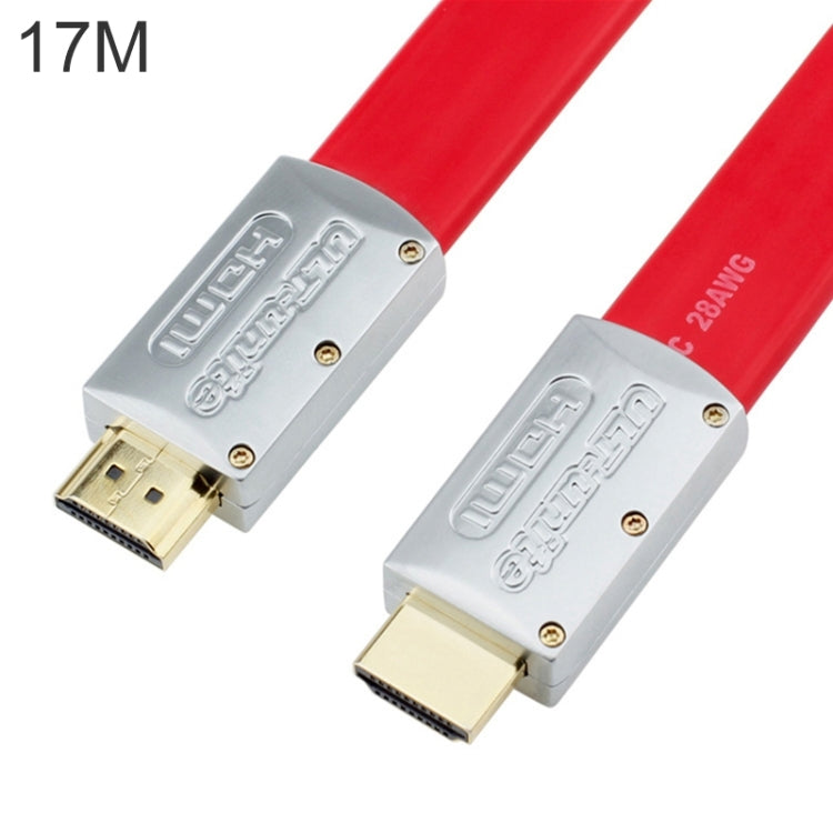 ULT-unite 4K Ultra HD Gold-plated HDMI to HDMI Flat Cable, 15m, 16m, 17m, 18m, 20m