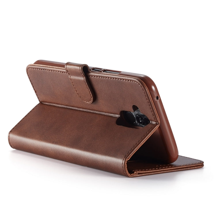 LC.IMEEKE Calf Texture Horizontal Flip Leather Case, with Holder & Card Slots & Wallet, For Huawei Mate 20 Lite / Maimang 7