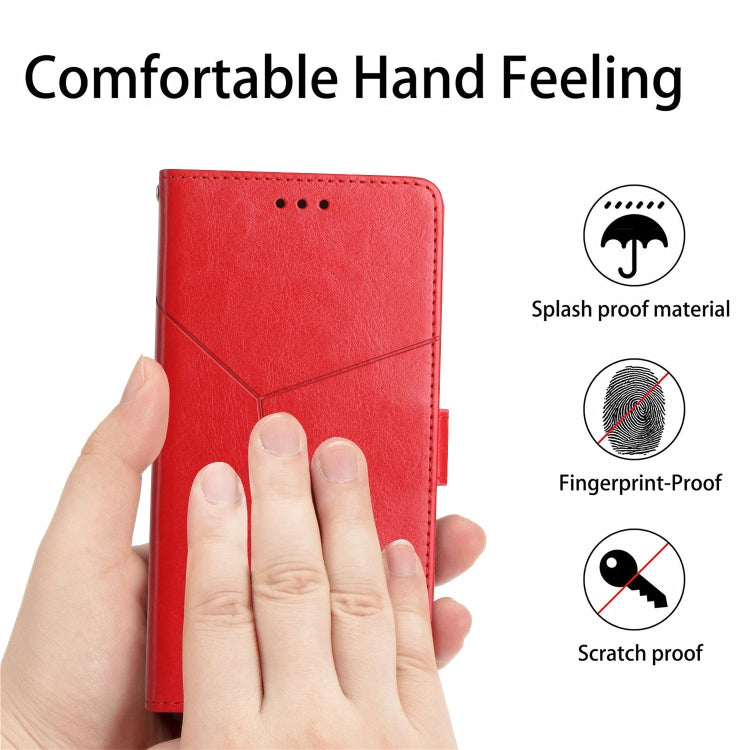 Y Stitching Horizontal Flip Leather Phone Case with Holder & Card Slots & Wallet & Photo Frame, For iPhone 13 mini, For iPhone 13 Pro, For iPhone 13 Pro Max, For iPhone SE 2022 / SE 2020 / 8 / 7