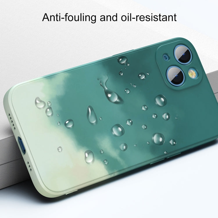 Watercolor TPU Shockproof Phone Case, For iPhone 13 Pro