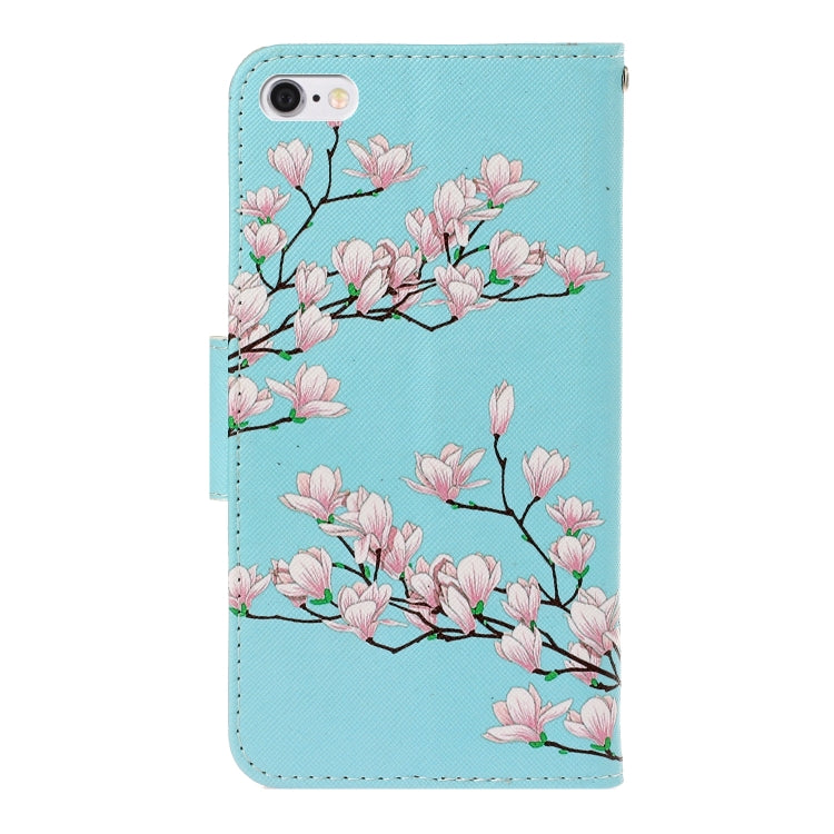 3D Colored Drawing Horizontal Flip PU Leather Case with Holder & Card Slots & Wallet, For iPhone 6 Plus / 6s Plus