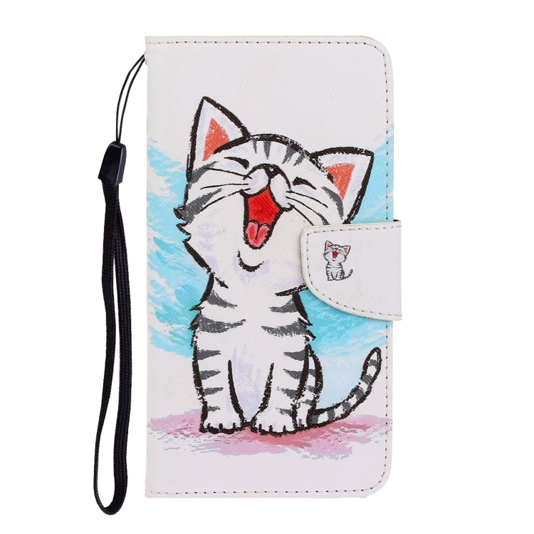 3D Colored Drawing Horizontal Flip PU Leather Case with Holder & Card Slots & Wallet, For iPhone 11 Pro