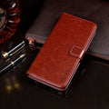idewei Crazy Horse Texture Horizontal Flip Leather Phone Case with Holder & Card Slots & Wallet, For Google Pixel 6, For Google Pixel 6 Pro, For OPPO A55