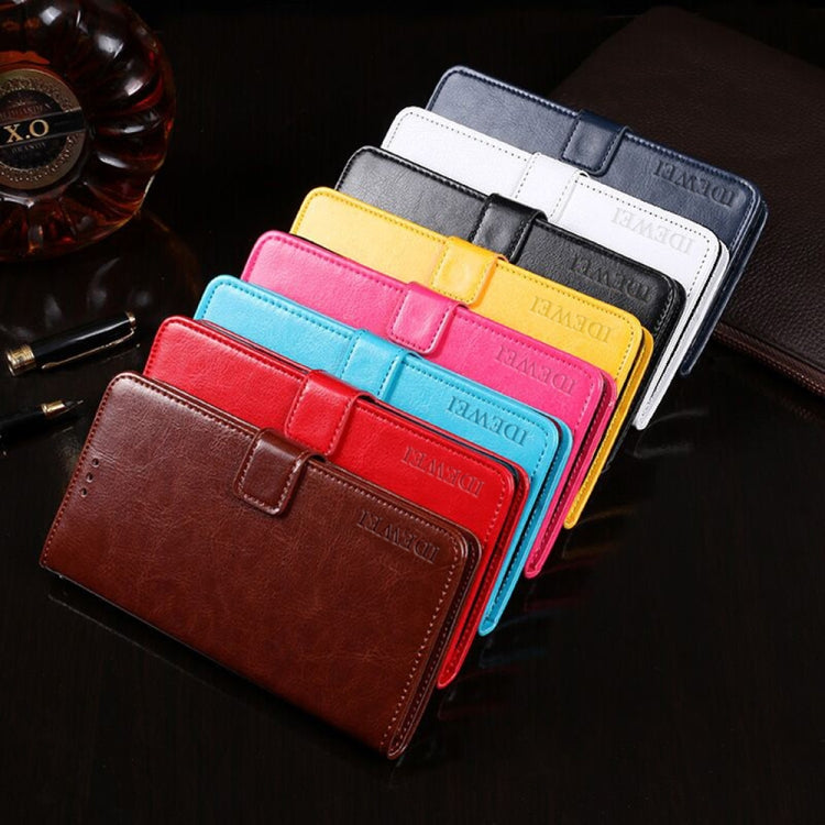 idewei Crazy Horse Texture Horizontal Flip Leather Phone Case with Holder & Card Slots & Wallet, For Google Pixel 6, For Google Pixel 6 Pro, For OPPO A55