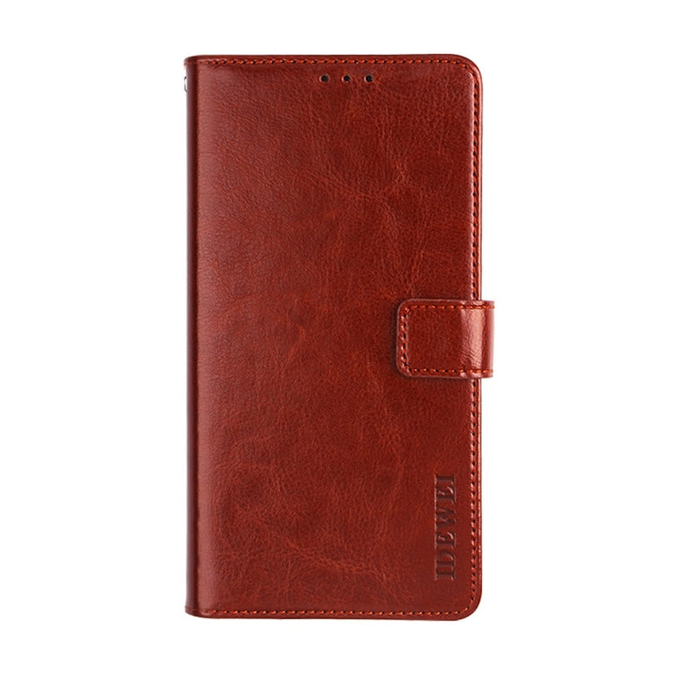 idewei Crazy Horse Texture Horizontal Flip Leather Phone Case with Holder & Card Slots & Wallet, For ZTE Blade V30 Vita, For Huawei Honor X30i
