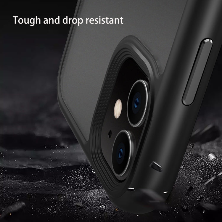 Frosted Back Shockproof Phone Case, For iPhone 11 Pro Max, For iPhone 12 mini