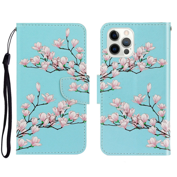 3D Colored Drawing Horizontal Flip Leather Phone Case, For iPhone 13 Pro Max