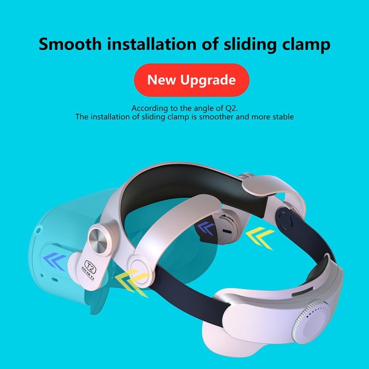 FIITVR T2 Adjustable VR Headset Hood Headband for Oculus Q2