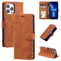 Skin Feel Anti-theft Brush Horizontal Flip Leather Phone Case, For iPhone13 Pro Max, For iPhone13 Pro, For iPhone13, For iPhone13 mini