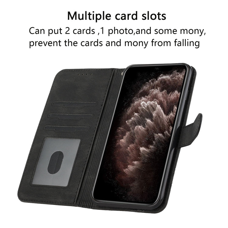 Cubic Skin Feel Flip Leather Phone Case, For iPhone 11 Pro, For iPhone 11 Pro Max, For iPhone X / XS, For iPhone XR