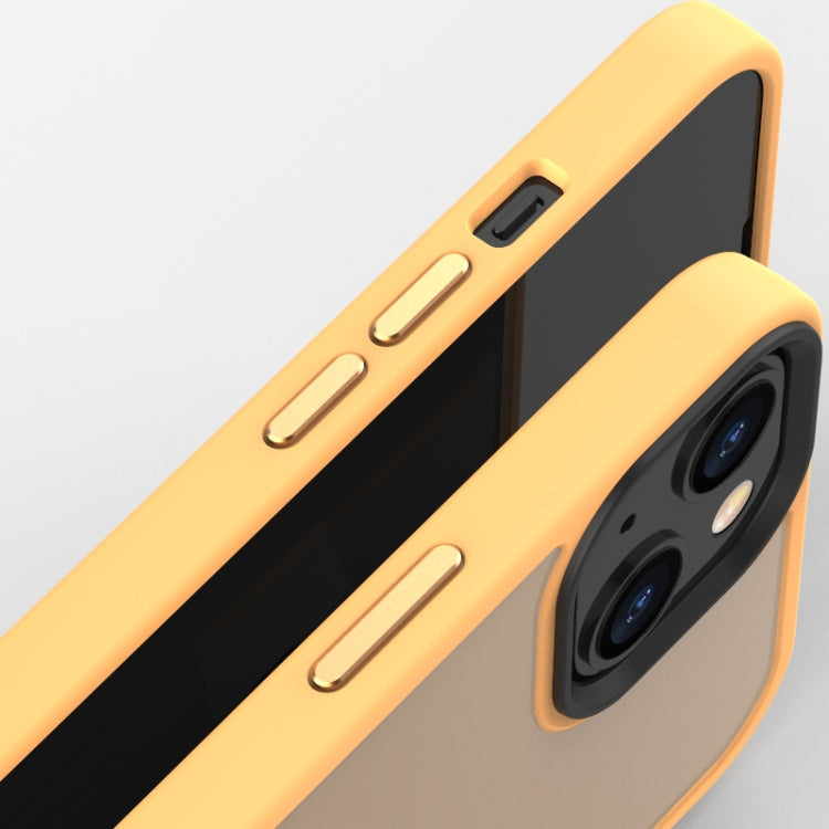 Translucent Frosted Shockproof Phone Case, For iPhone 13