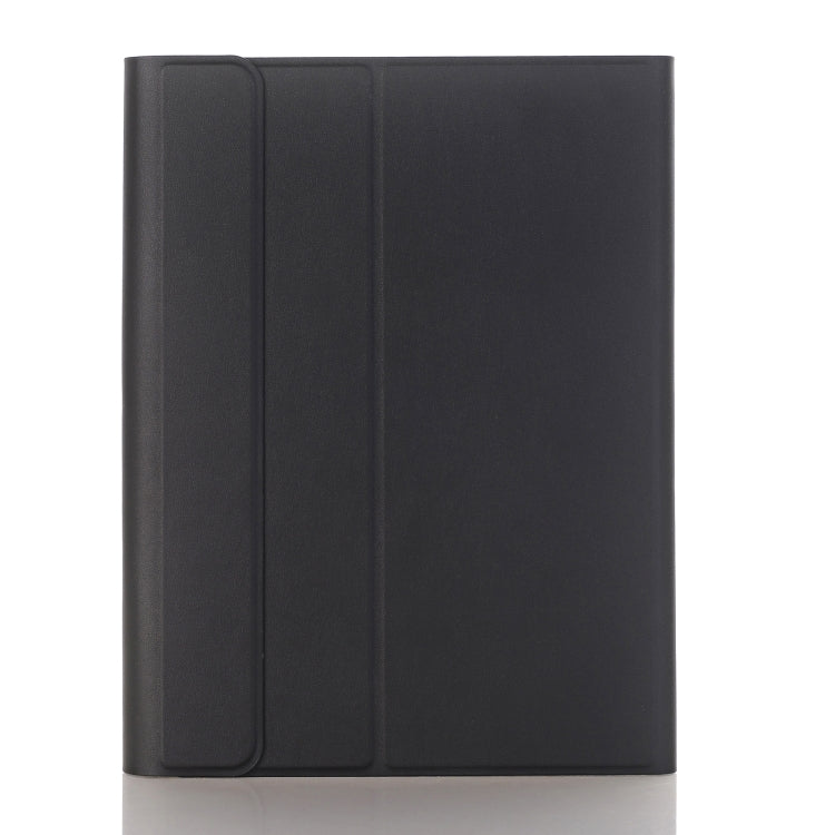 A07B-A Lambskin Texture Square Keycap Bluetooth Keyboard Leather Case with Touch Control For iPad, For iPad 9.7 2018 & 2017 / Pro 9.7 inch / Air 2, For iPad Pro 10.5 inch / 10.2 2021 & 2020 & 2019 / Air 3                                                ...
