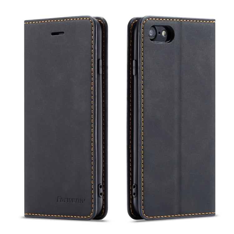 Forwenw Dream Series Oil Edge Strong Magnetism Horizontal Flip Leather Case with Holder & Card Slots & Wallet & Photo Frame, For iPhone SE 2022 / SE 2020 / 8 / 7, For iPhone 8 Plus / 7 Plus, For iPhone 11, For iPhone 11 Pro, For iPhone 11 Pro Max...