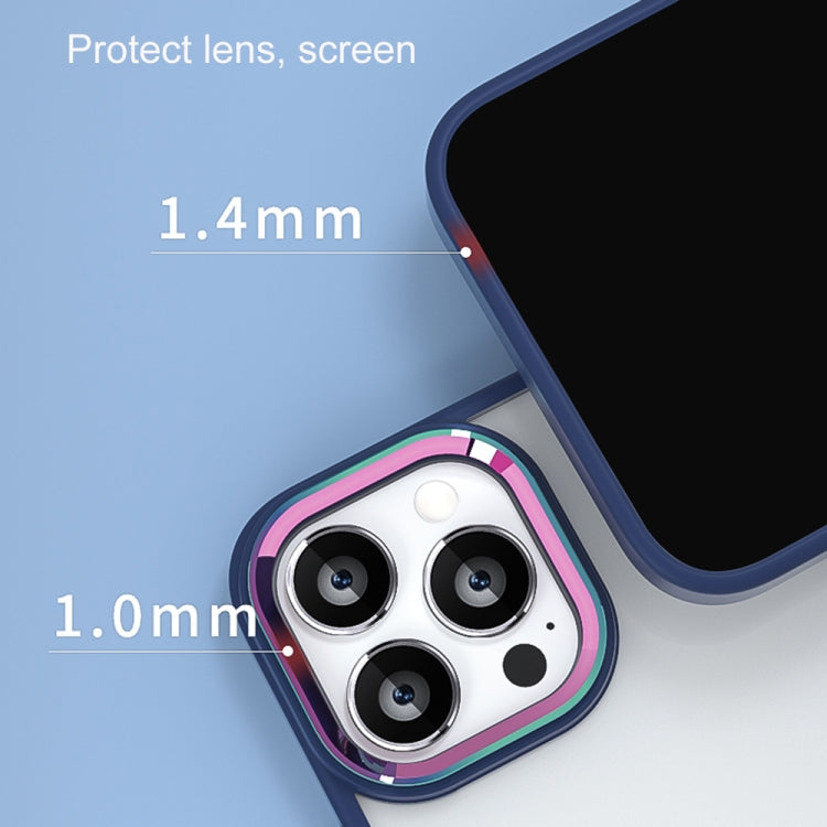 Colorful Metal Lens Ring Phone Case, For iPhone 13 mini, For iPhone 13, For iPhone 13 Pro