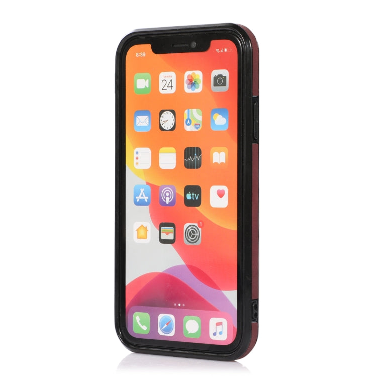 Three-fold Leather Phone Case with Card Slot & Wallet & Holder, For iPhone 11 Pro, For iPhone 11, For iPhone XR, For iPhone 8 Plus & 7 Plus