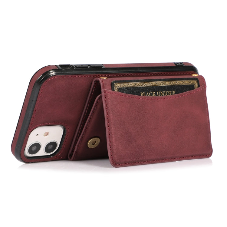 Three-fold Leather Phone Case with Card Slot & Wallet & Holder, For iPhone 11 Pro, For iPhone 11, For iPhone XR, For iPhone 8 Plus & 7 Plus