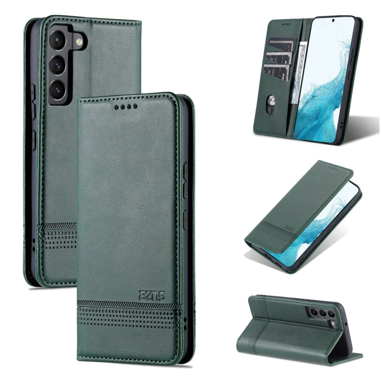 AZNS Magnetic Calf Texture Horizontal Flip Leather Phone Case, For Samsung Galaxy A33 5G, For Samsung Galaxy S22, For Samsung Galaxy S22+