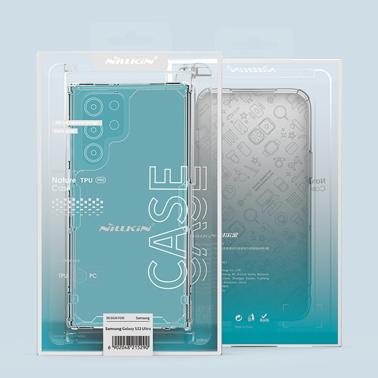 NILLKIN PC + TPU Phone Case, For Samsung Galaxy S22 Ultra 5G