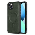 Crazy Horse Cowhide Leather Magnetic Phone Case, For iPhone 13 mini, For iPhone 13, For iPhone 13 Pro, For iPhone 13 Pro Max, For iPhone 12