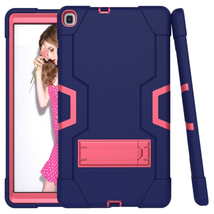 Contrast Color Silicone + PC Combination Case with Holder, For Galaxy Tab A 10.1 (2019) T510, For iPad 10.2