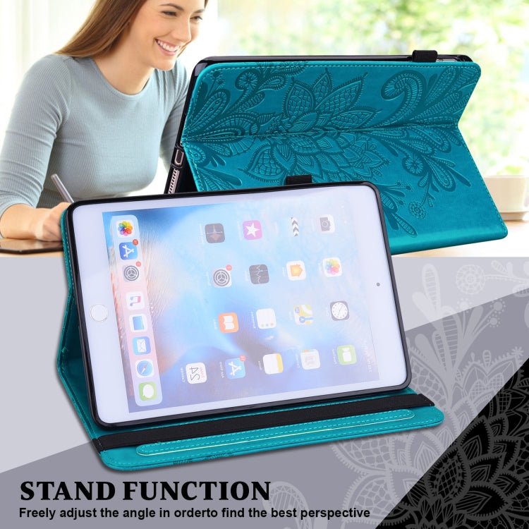Lace Flower Embossing Pattern Leather Tablet Case, For Lenovo Tab P11 Plus, For Samsung Galaxy Tab A8 10.5 2021, For Samsung Galaxy Tab S8