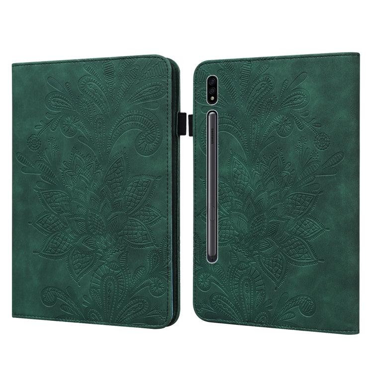 Lace Flower Embossing Pattern Leather Tablet Case, For Lenovo Tab P11 Plus, For Samsung Galaxy Tab A8 10.5 2021, For Samsung Galaxy Tab S8