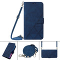 Crossbody 3D Embossed Flip Leather Phone Case, For iPhone 12 mini, For iPhone 12, For iPhone 12 Pro, For iPhone 12 Pro Max