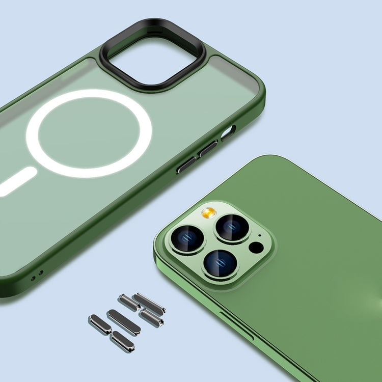 Skin Feel TPU + Frosted PC MagSafe Phone Case, For iPhone 13 Pro Max, For iPhone 13 Pro, For iPhone 13