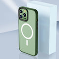 Skin Feel TPU + Frosted PC MagSafe Phone Case, For iPhone 11 Pro Max, For iPhone 11 Pro, For iPhone 11