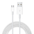 2A USB to USB-C / Type-C Data Cable, Cable Length:1m(White)