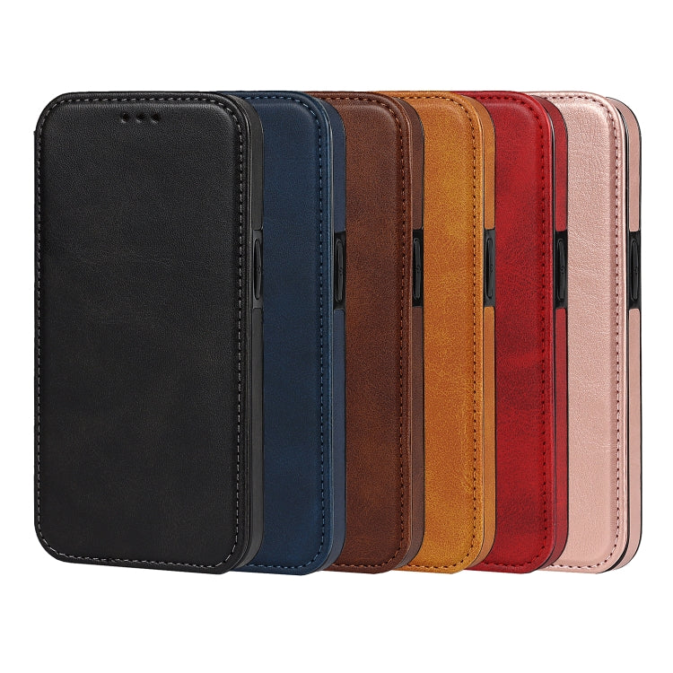 Knight Magnetic Suction Leather Phone Case, For iPhone 12 mini, For iPhone 12 / 12 Pro, For iPhone 12 Pro Max, For iPhone 11