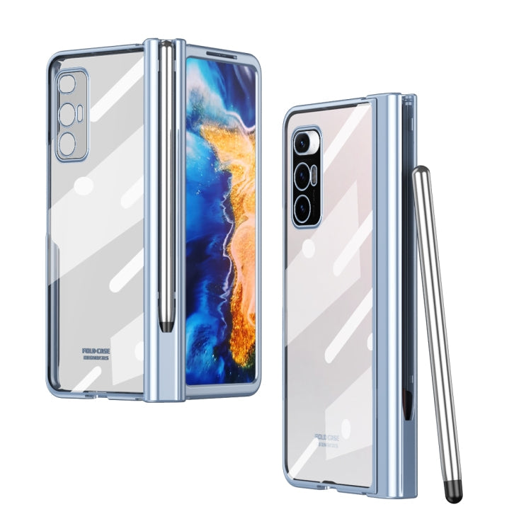 Electroplating Hinge Phone Case with Stylus, For Huawei Mate X2, For Xiaomi Mi Mix Fold, For Honor Magic V