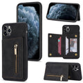 Zipper Card Holder Phone Case, For iPhone 11 Pro Max, For iPhone X / XS, For iPhone XR, For iPhone XS Max
