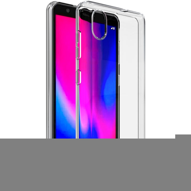 IMAK UX-5 Series Transparent Shockproof TPU Protective Phone Case, For ZTE Blade A3 2020