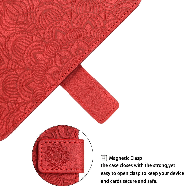 Mandala Embossed Flip Leather Phone Case, For iPhone XS Max, For iPhone SE 2022 / 2020 / 8 / 7, For iPhone 7 Plus / 8 Plus