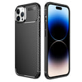 Carbon Fiber Texture TPU Phone Case, For iPhone 14 Pro Max, For iPhone 14, For iPhone 14 Plus