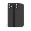 Lens Glass Film Liquid State Phone Case, For iPhone 12, For iPhone 12 Pro, For iPhone 11 Pro
