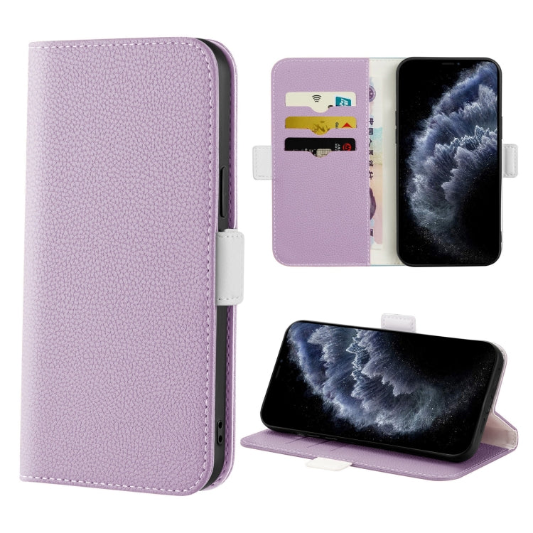 Candy Color Litchi Texture Leather Phone Case, For iPhone SE 2022 / SE 2020 / 8 / 7, For iPhone 8 Plus / 7 Plus, For iPhone 11 Pro, For iPhone 11